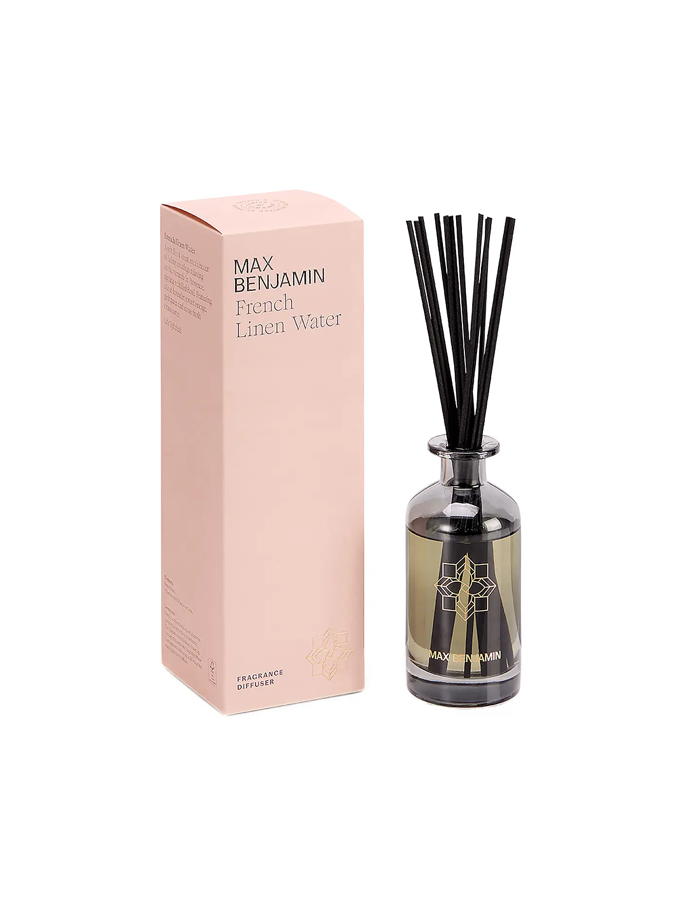 MAX BENJAMIN | Raumduft Diffuser CLASSIC COLLECTION 150ml Irish Leather & Oud | rosa